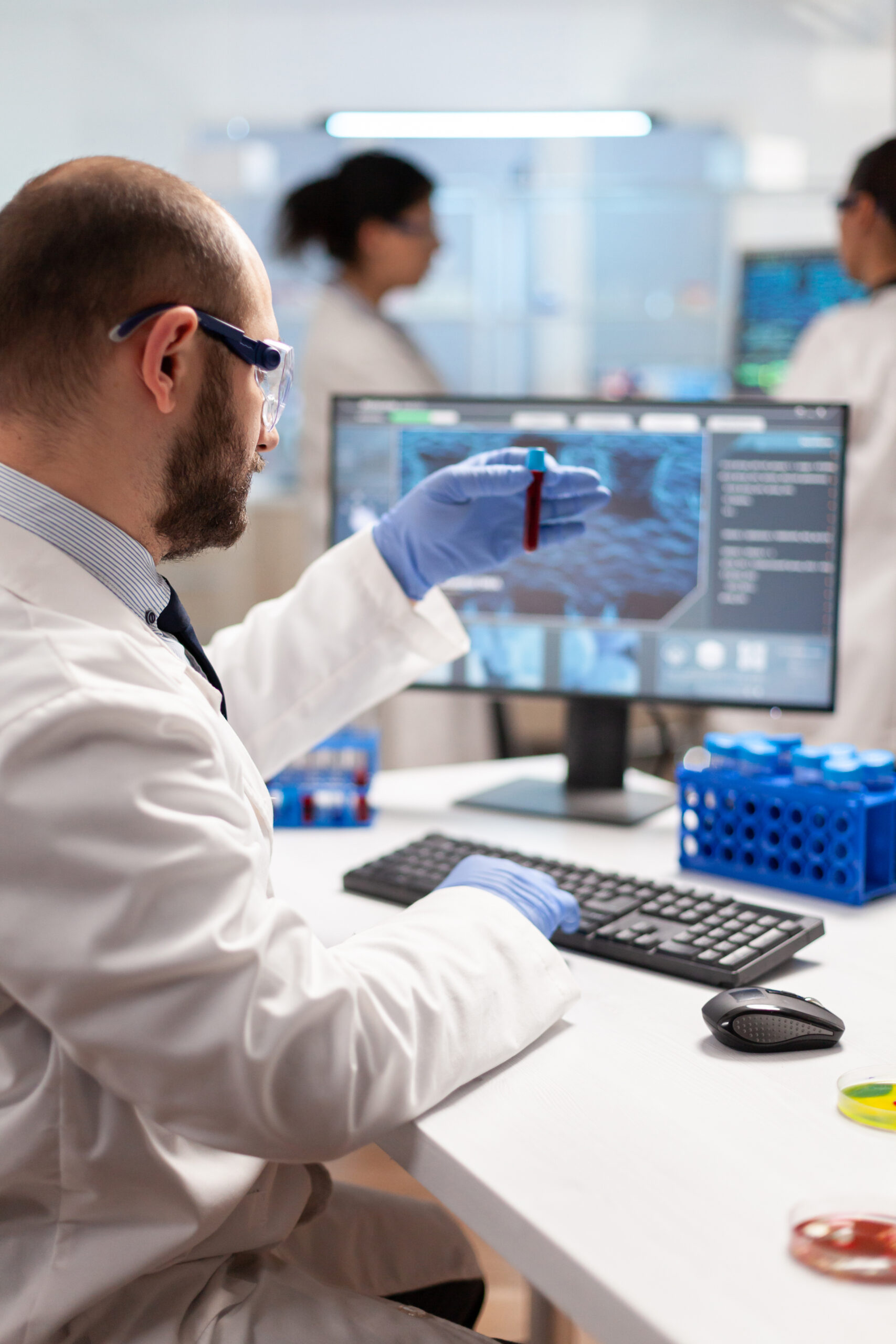 genetic-scientist-studing-epidemics-holding-sample-blood